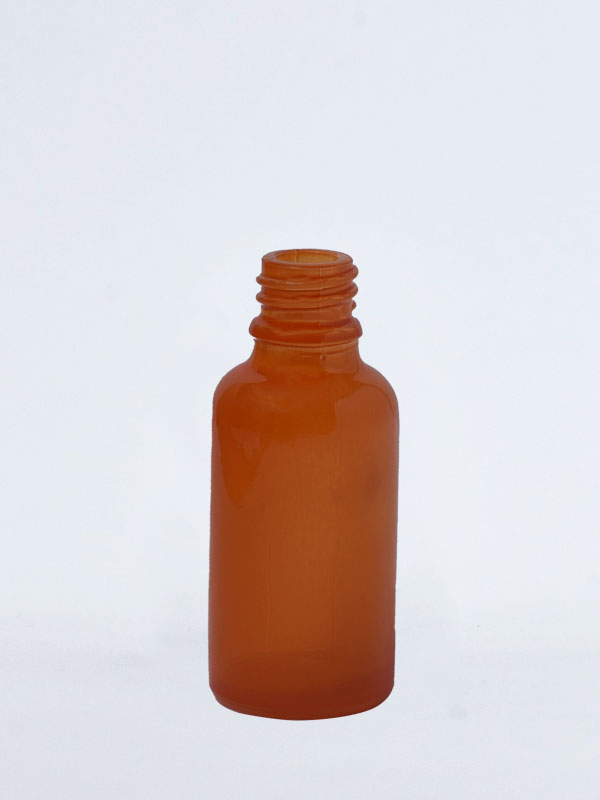30ML Orange Spray Painted Glass Dropper Bottle
